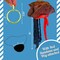 4E's Novelty Eye Patch, Pirate Hat with Dreadlocks Hair & Red Bandana (3 Pcs Set) - Pirate Accessories for Costume, Cosplay & Birthday Party Decors